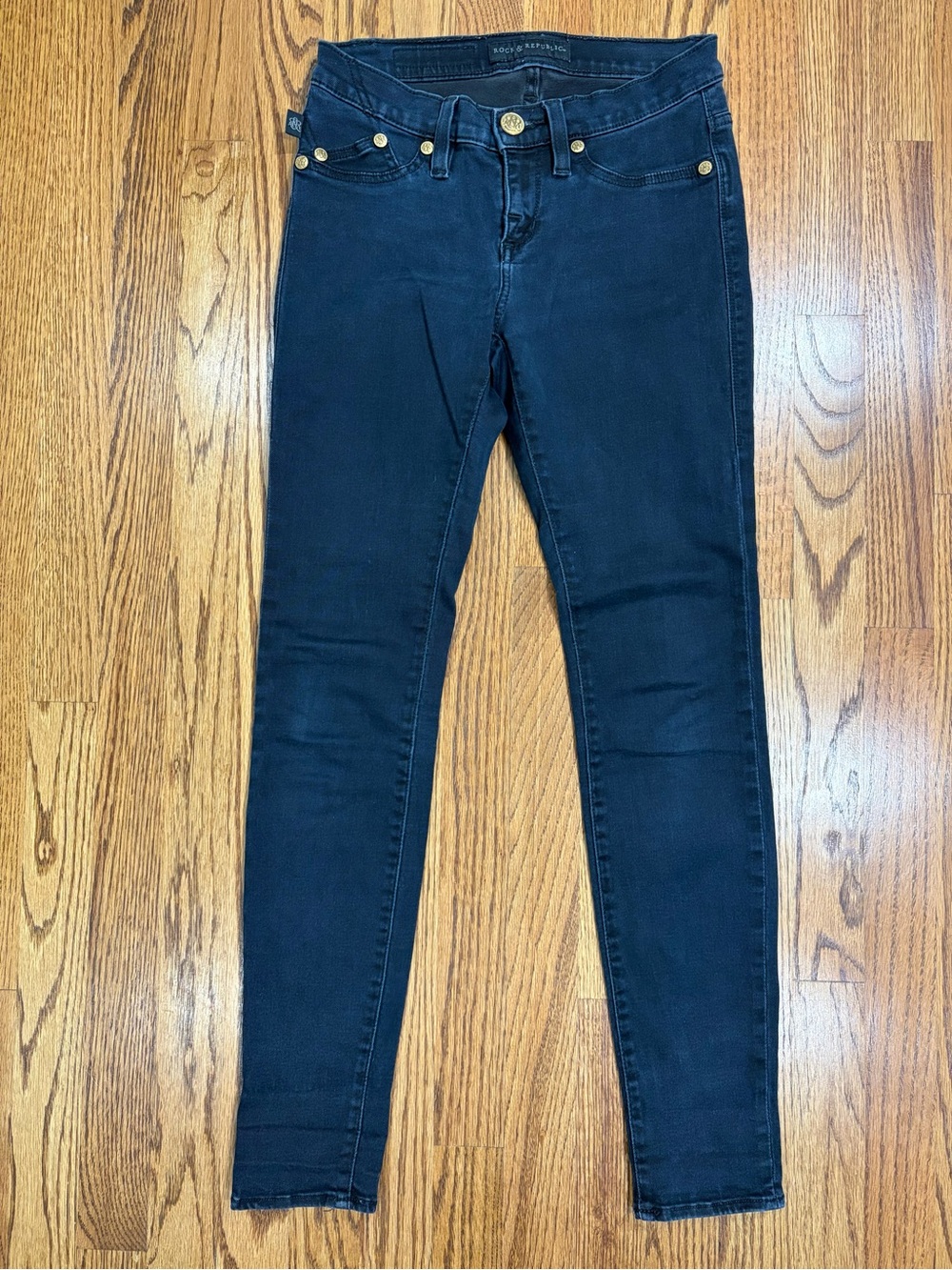 Rock & Republic Kashmere Navy Skinny Jeans (4)